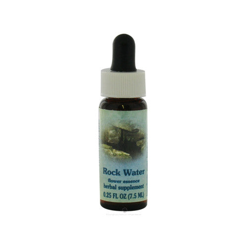 Flower Essence Rock Water Herbal Supplement Dropper - 0.25 Oz